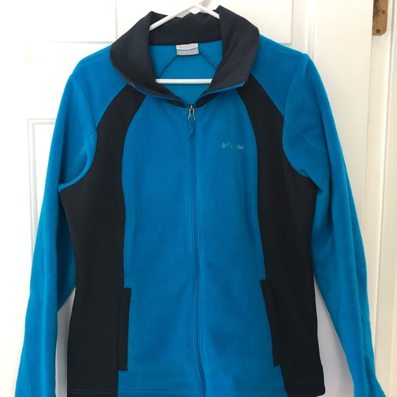 Columbia woman’s zip up fleece sweater - Picture 1 of 5